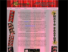 Tablet Screenshot of abellaphotobooths.com